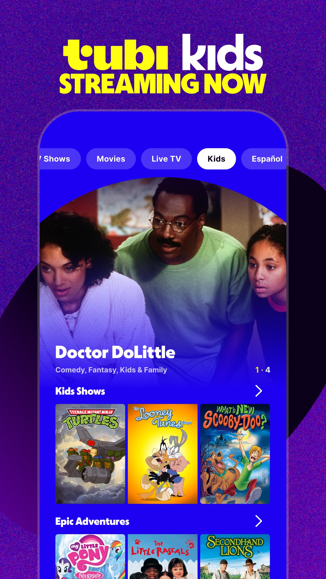 Tubi: Movies & Live TV screenshot 2