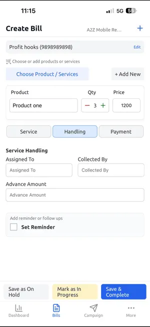 ProfitHooks: Smart Billing ERP screenshot 3