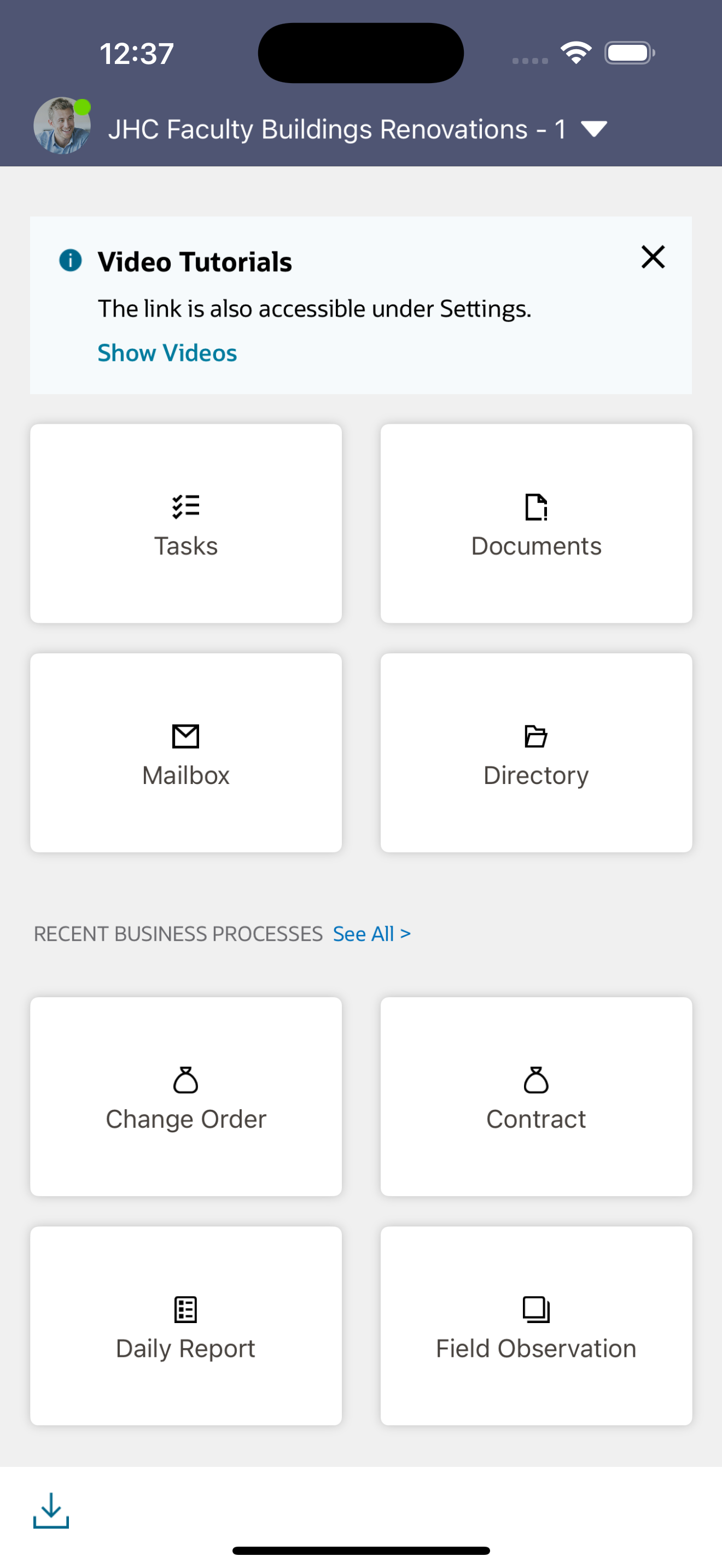 Oracle Primavera Unifier