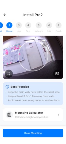 FootfallCam Installation App Screenshot 2 of 6