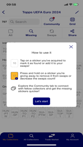 Stickers Album Tracker screenshot