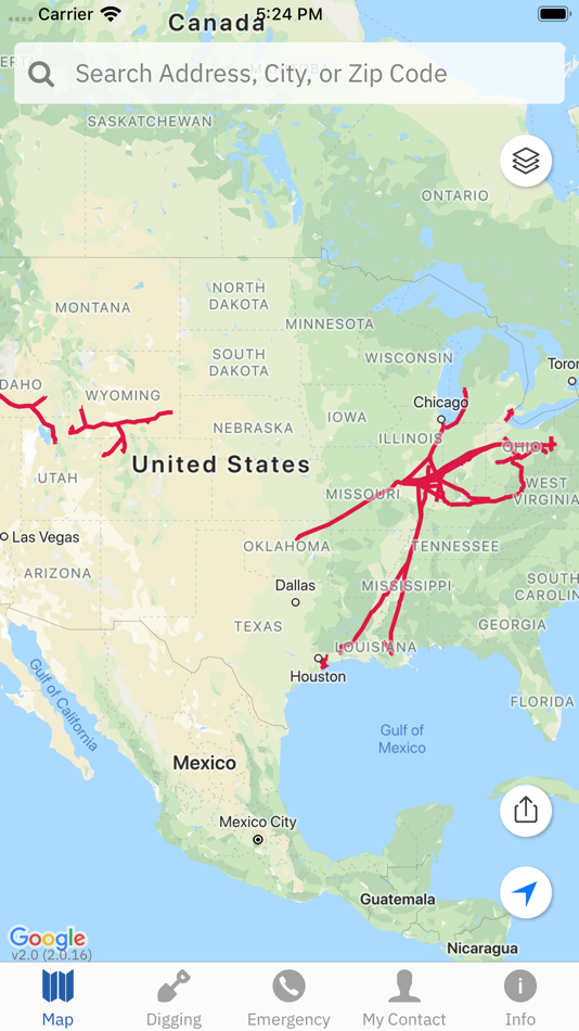 #1. Pipeline Finder (iOS) 由: Marathon Petroleum