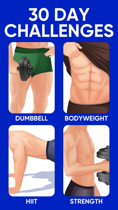 Workout for Men · Fit & Strong Screenshot