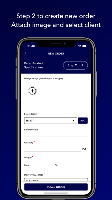 JEWELKAM - Order Management Screenshot