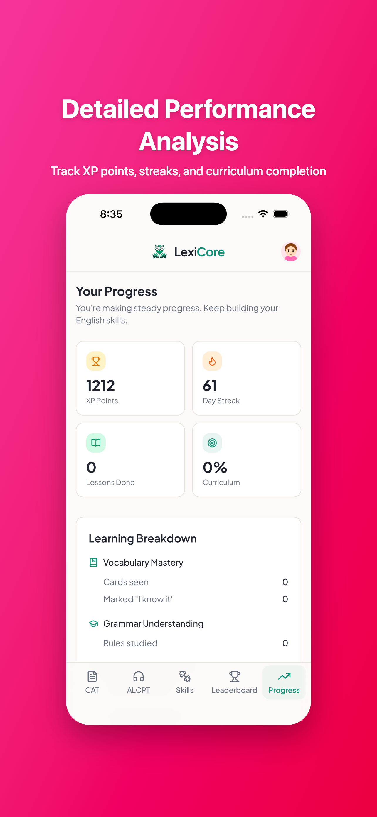 ALCPT CAT Practice – LexiCore screenshot 9