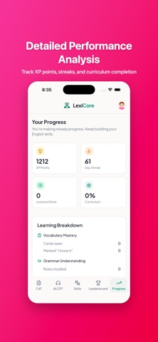 ALCPT CAT Practice – LexiCore Screenshot 9 of 10