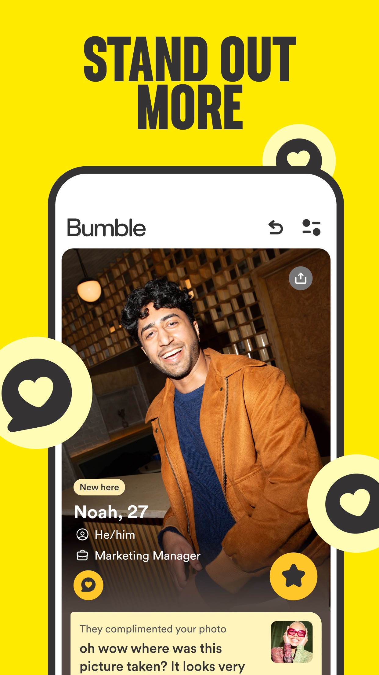 Bumble Dating App: Meet & Date screenshot 3