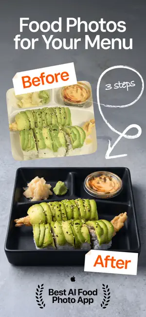FoodShot AI: Food Photo Editor screenshot 1
