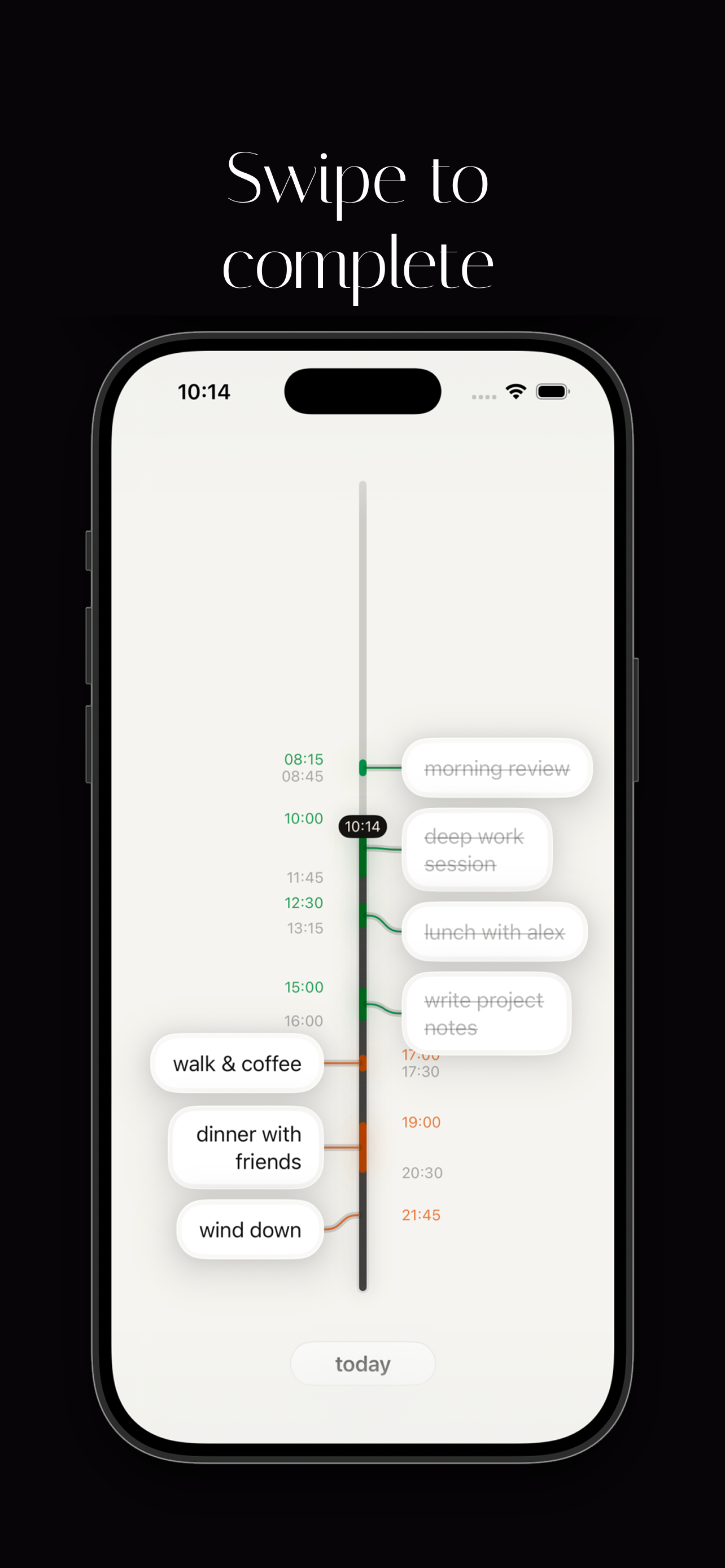 Drift: Daily Timeline screenshot 3