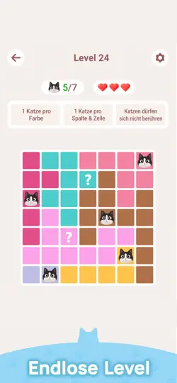Screenshot von Meowdoku! auf dem iPhone 5