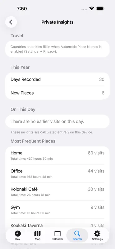 PersonalMap Journal screenshot 2 of 4