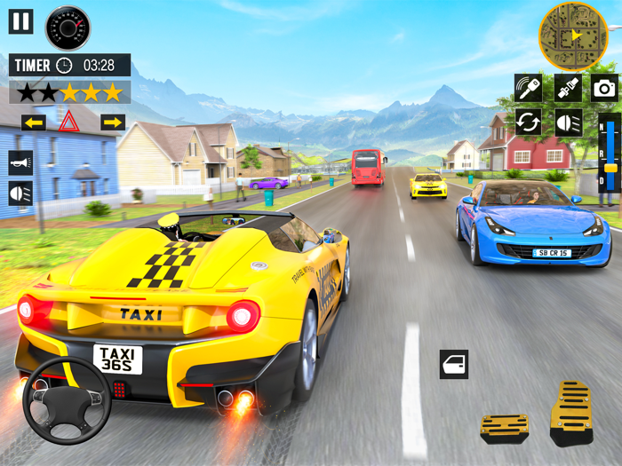 Taxi Driver Driving Games 3D