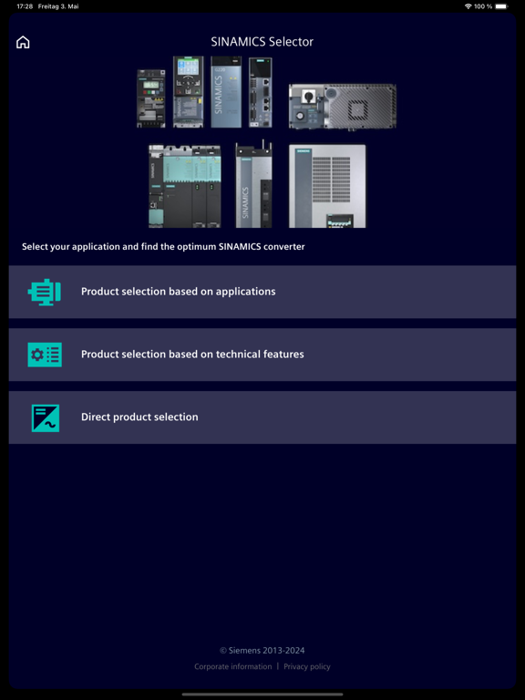 Screenshot #4 pour SINAMICS SELECTOR