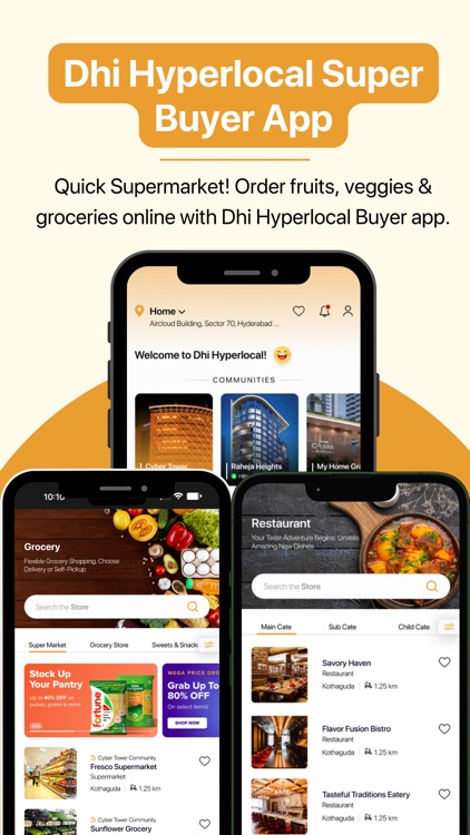 Dhi Hyperlocal: Buyer App