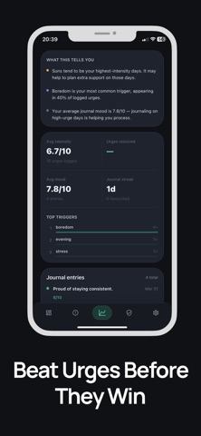 ResetBet — Quit Gambling iPhone screenshot