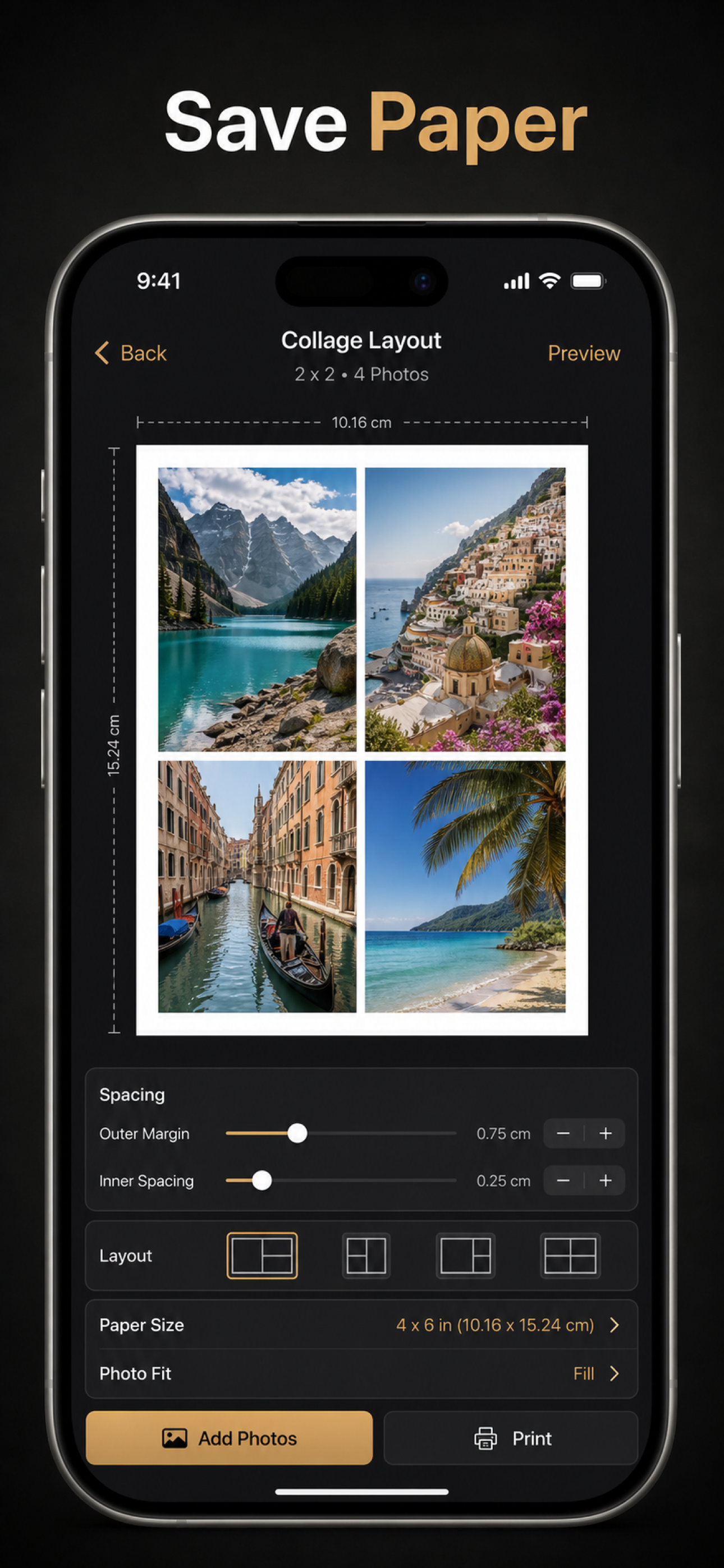 Photo Printer: Print to Size screenshot 2