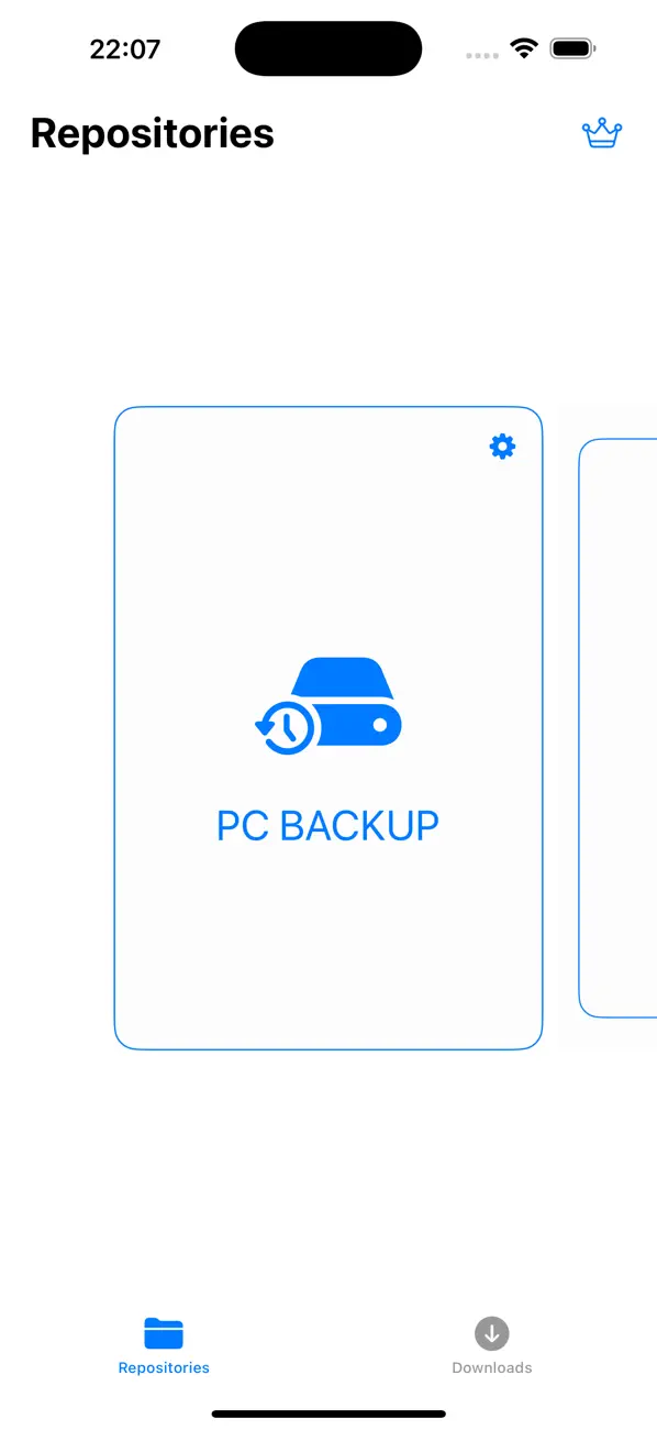 Screenshot #1 pour Borg Backup Explorer