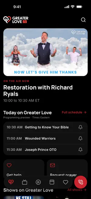 Greater Love TV screenshot 1