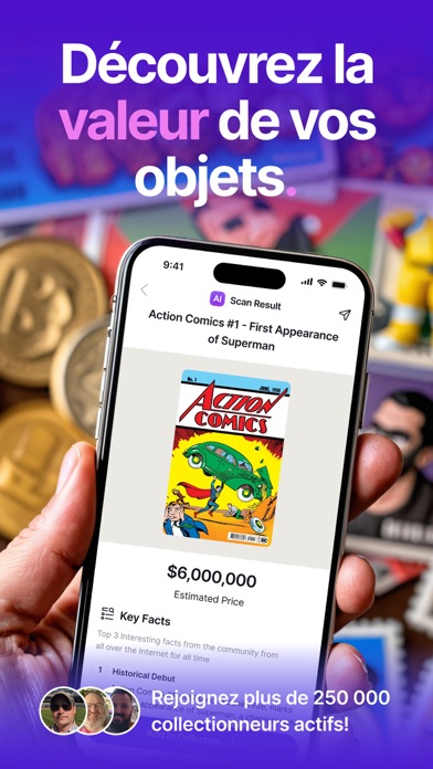 Screenshot #1 pour Collectibles.com:Scan & Valeur