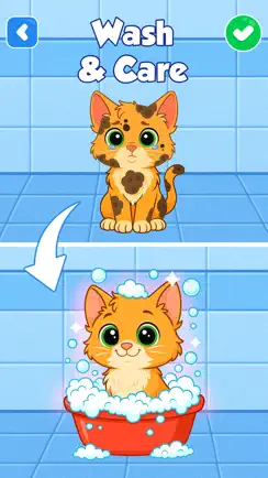 Cute Cat & Dog Games for Kids iPhone image 2