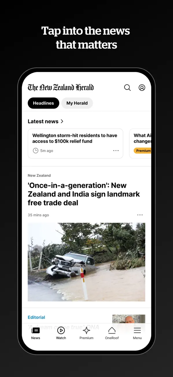 Screenshot #2 pour NZ Herald News
