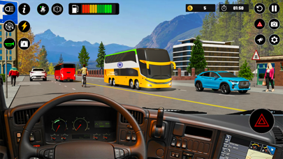 City Passenger Bus Drive Games Screenshot