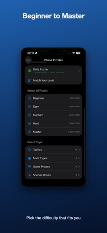 Chess Puzzles Trainer Screenshot 7 of 8