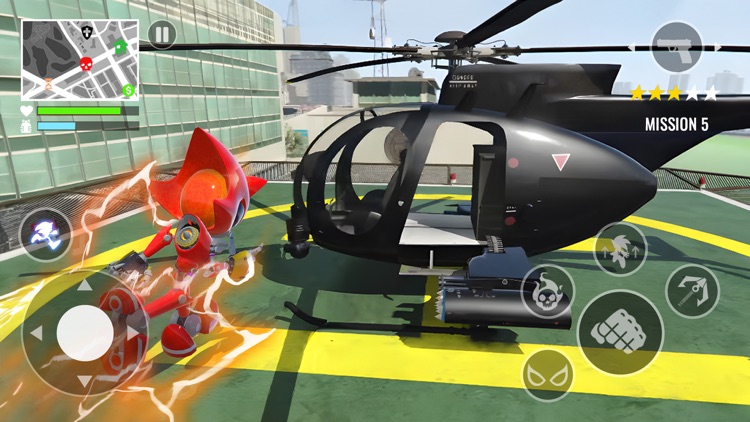 Speed Monster: Rope Hero City screenshot-3