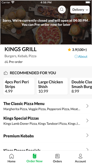 Kings Grill Screenshot