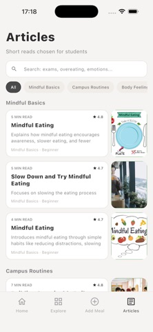 BloomBite - Mindful Eating App Screenshot 1 of 5