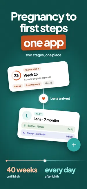 hera: Pregnancy & Baby Tracker screenshot 1