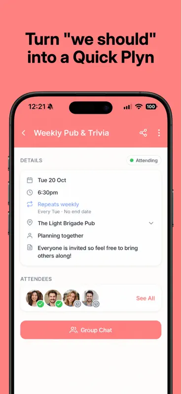 Plynr: Social Planning screenshot 2 of 7