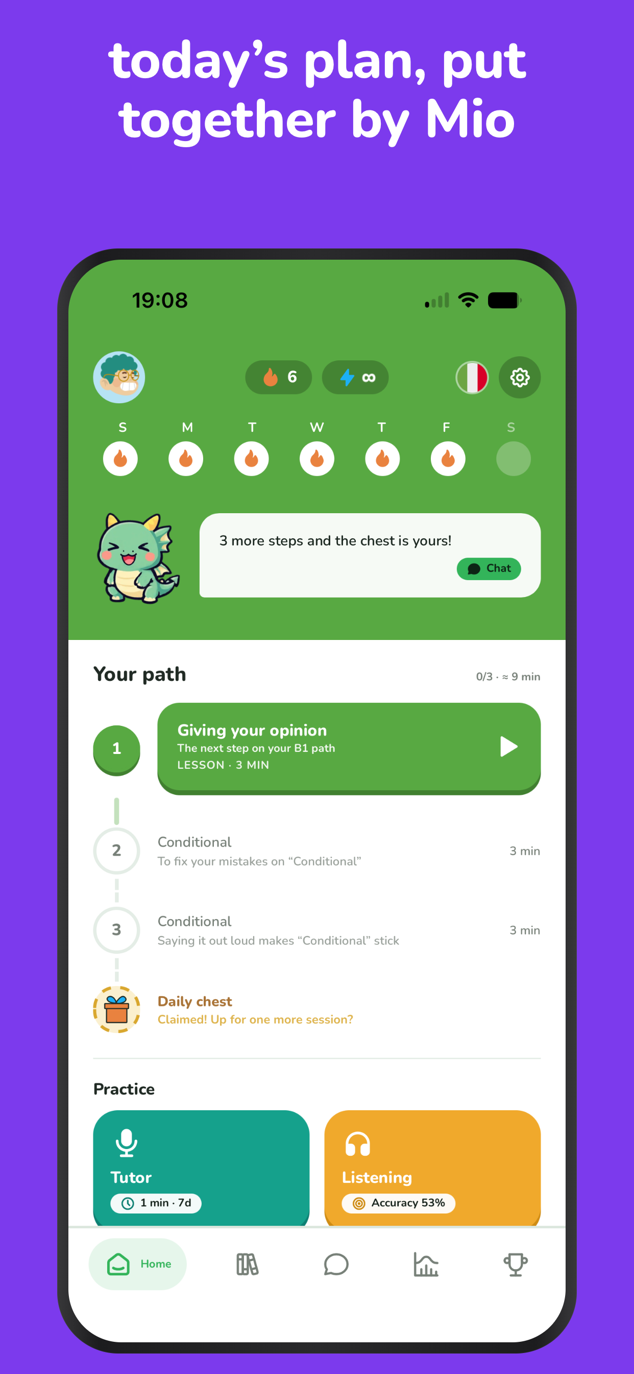 Mio: AI Language Tutor screenshot 6