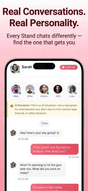 StandX AI: AI Girlfriend Chat screenshot 4