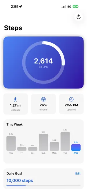StepTracker - Simple screenshot 1