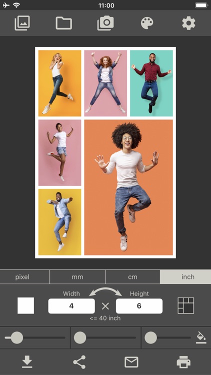 Photo Collage Make & Print PRO screenshot-4