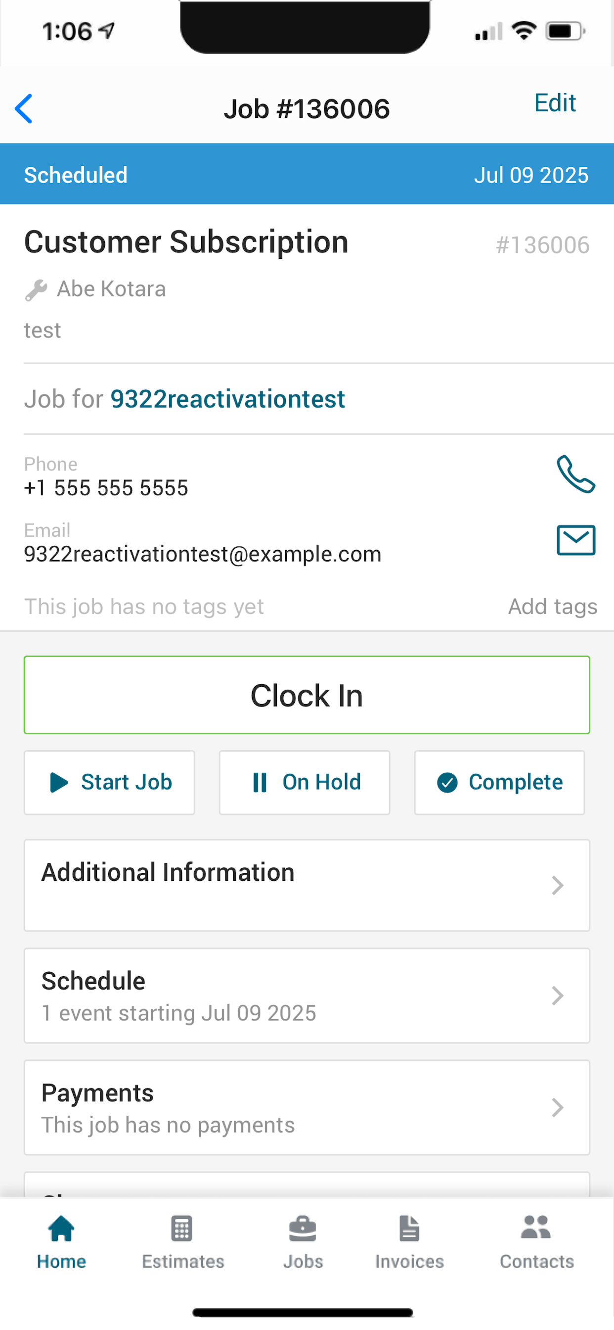 Kickserv Field Service