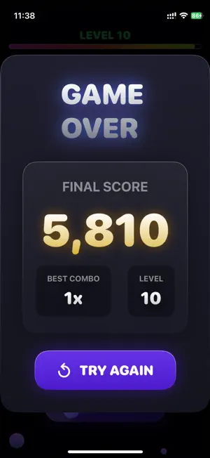 Color Clash Blast-Match Puzzle screenshot 4