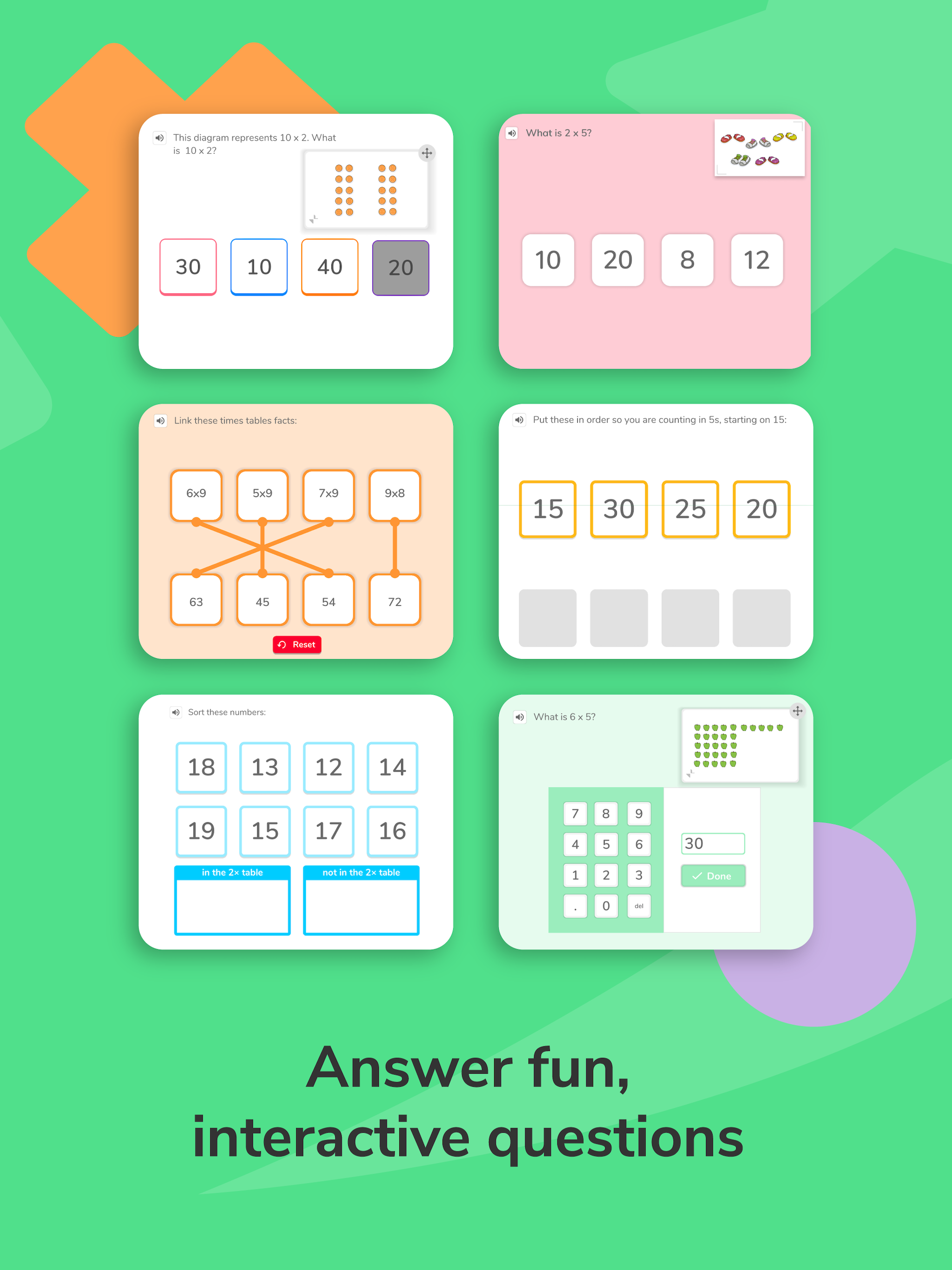DoodleTables: Times Tables screenshot 8