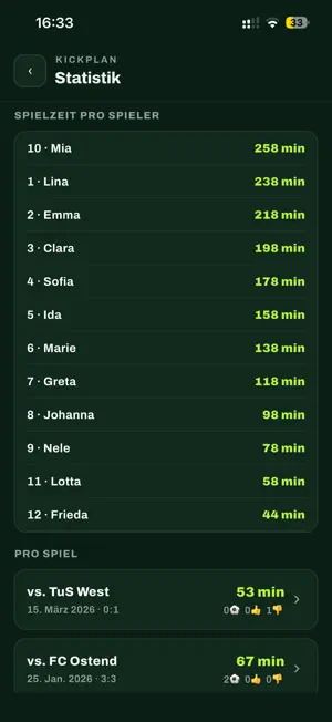 KickPlan – Playtime Tracker screenshot 2