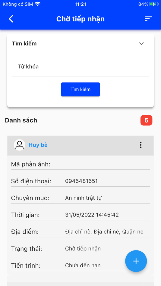 #4. 1022 - Phản ánh kiến nghị (iOS) โดย: Vietnam Posts and Telecommunications Group
