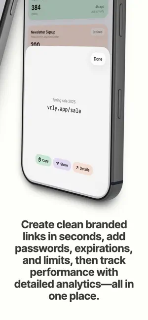 Verlyn: URL Shortener screenshot 4