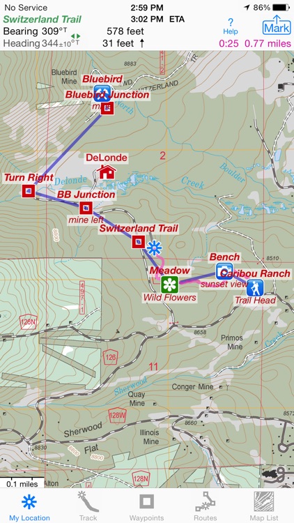 iHikeGPS : Classic Topo Maps screenshot-4