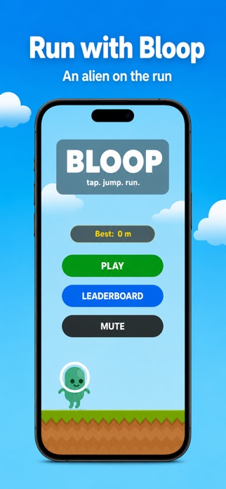 Bloop: Sky Run screenshot 1