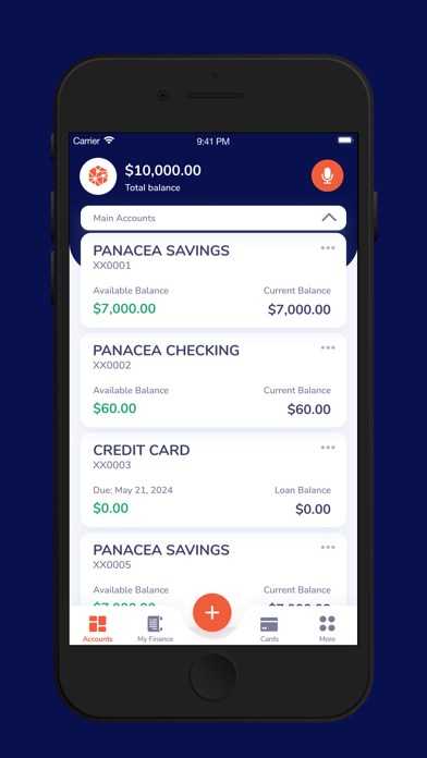 Panacea Mobile Banking Screenshot