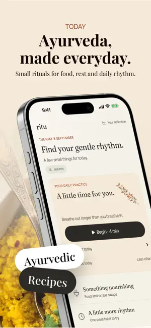 Ritu — Ayurveda Daily screenshot 1