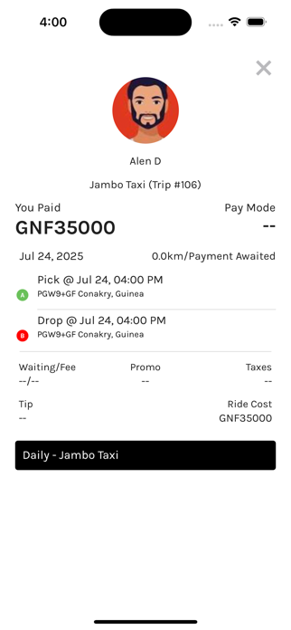 Jambo Driver Screenshot 9 of 9