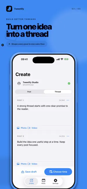 Tweetify: Post Scheduler screenshot 2