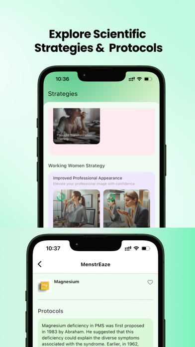 MenstrEaze: Wellness Assistant iPhone screenshot 7 - Health & Fitness app