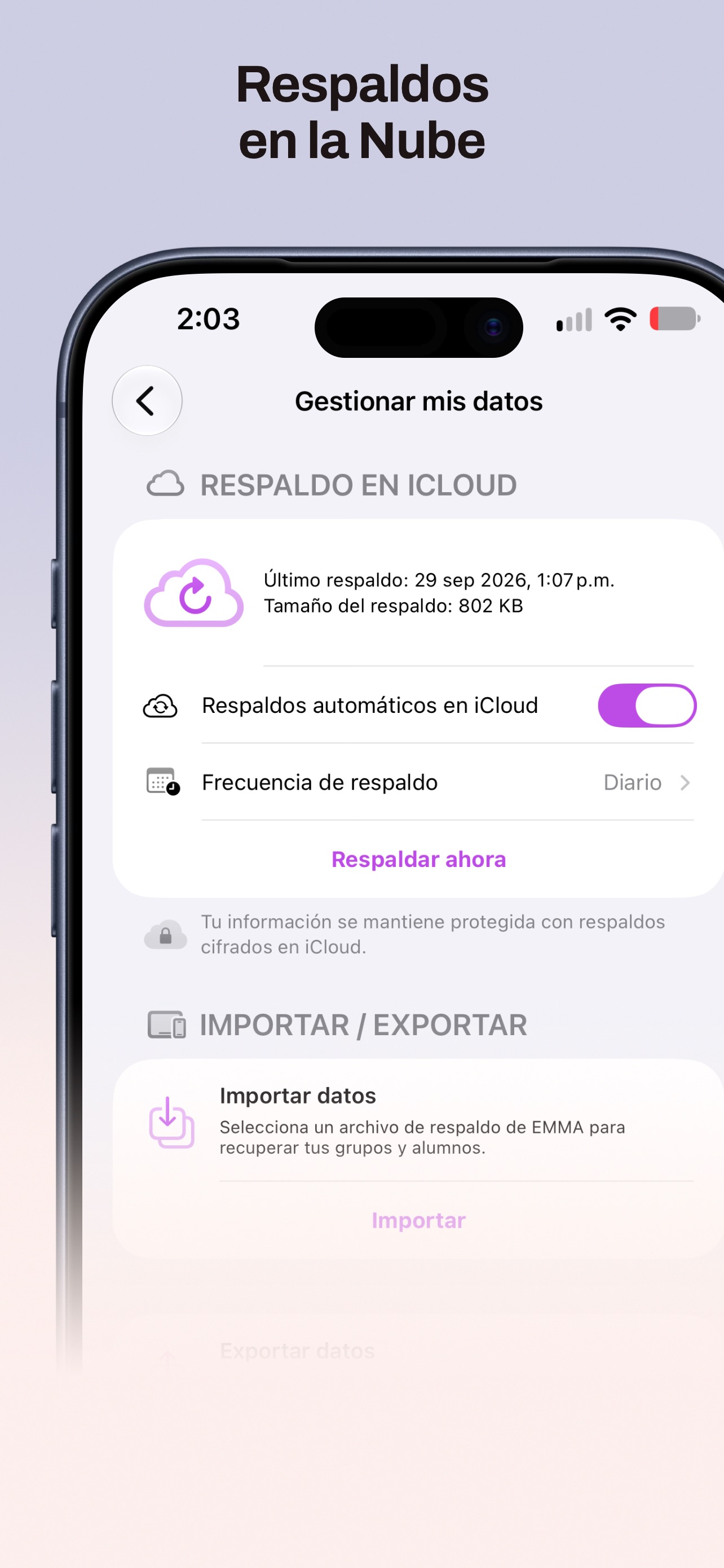 Screenshot 9 of EMMA App
